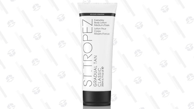 St Tropez Gradual Tan Classic Everyday Body Lotion goes on smooth, and is buildable, meaning you can reapply for a deeper color.